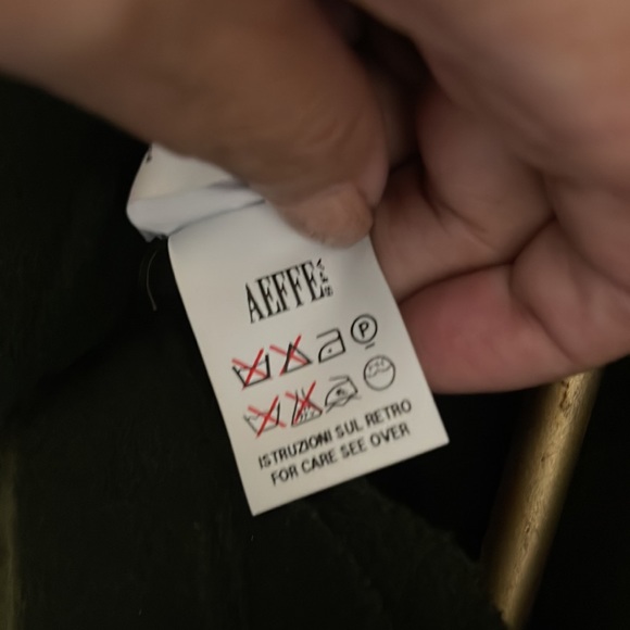 Moschino Hunter green wool ruffle jacket - Picture 9 of 10